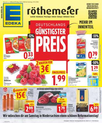 Prospekte Edeka - 26.10.2026 - 31.10.2026.