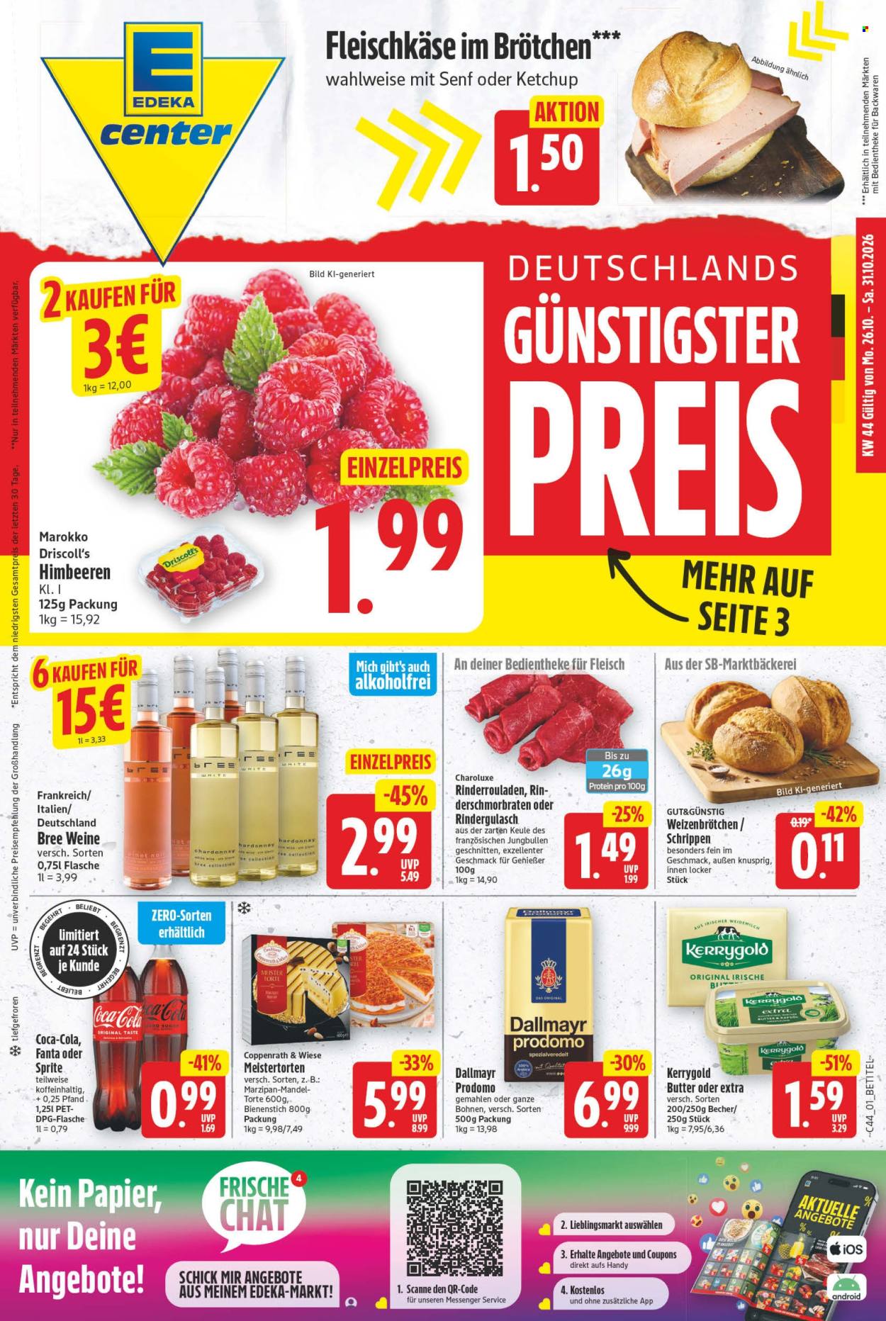 E center Prospekte  - 26.10.2026 - 31.10.2026. Seite 1