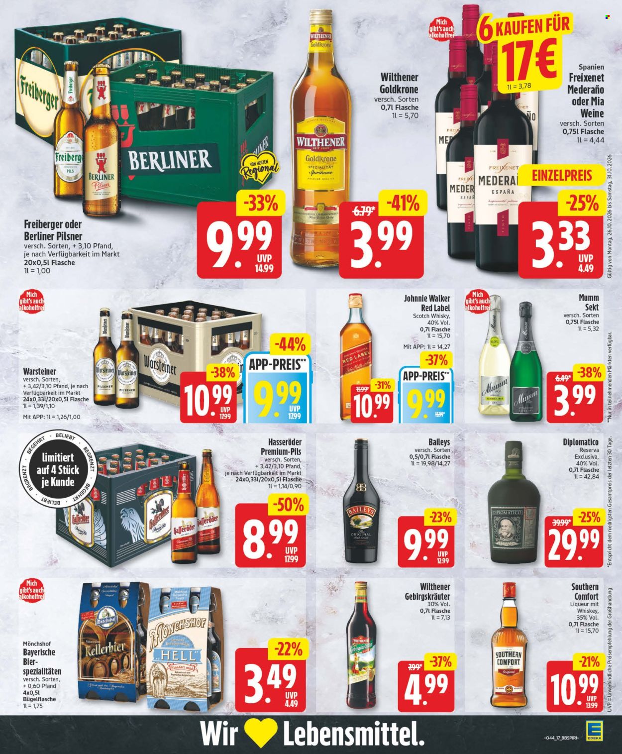 Edeka Prospekte  - 26.10.2026 - 31.10.2026. Seite 17
