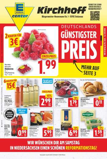Prospekte E center - 26.10.2026 - 31.10.2026.