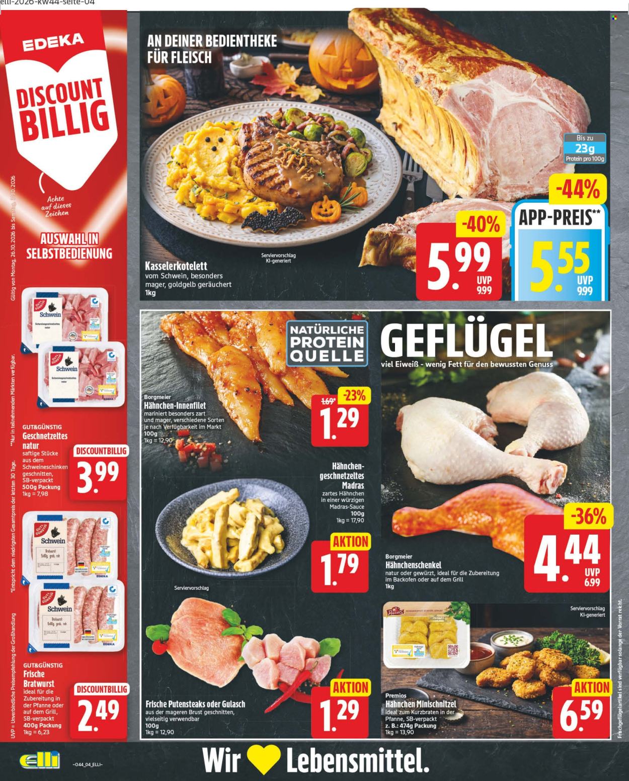 Edeka Prospekte  - 26.10.2026 - 31.10.2026. Seite 4