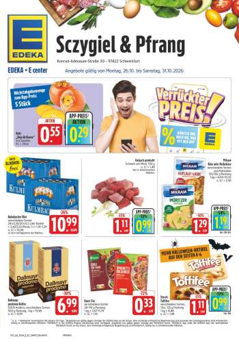 Prospekte Edeka - 26.10.2026 - 31.10.2026.