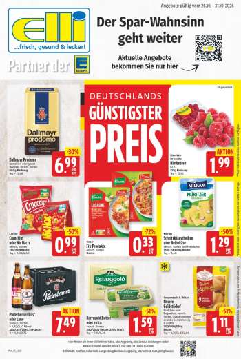 Prospekte Edeka - 26.10.2026 - 31.10.2026.