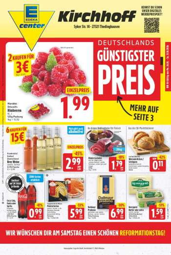 Prospekte E center - 26.10.2026 - 31.10.2026.