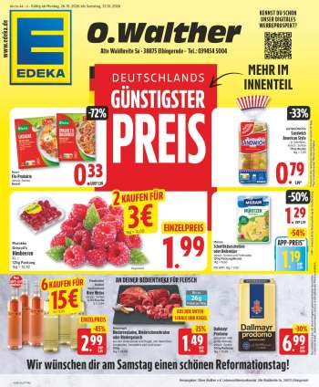 Prospekte Edeka - 26.10.2026 - 31.10.2026.