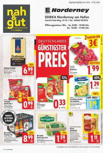 Prospekte Edeka - 26.10.2026 - 31.10.2026.