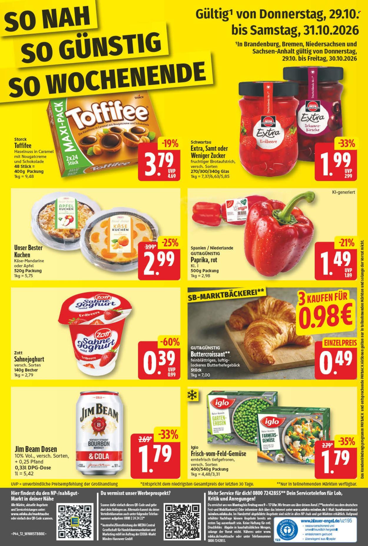 Edeka Prospekte  - 26.10.2026 - 31.10.2026. Seite 12
