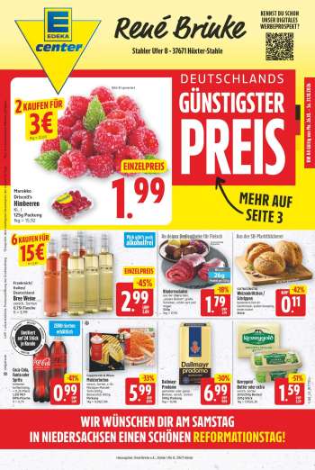 Prospekte E center - 26.10.2026 - 31.10.2026.