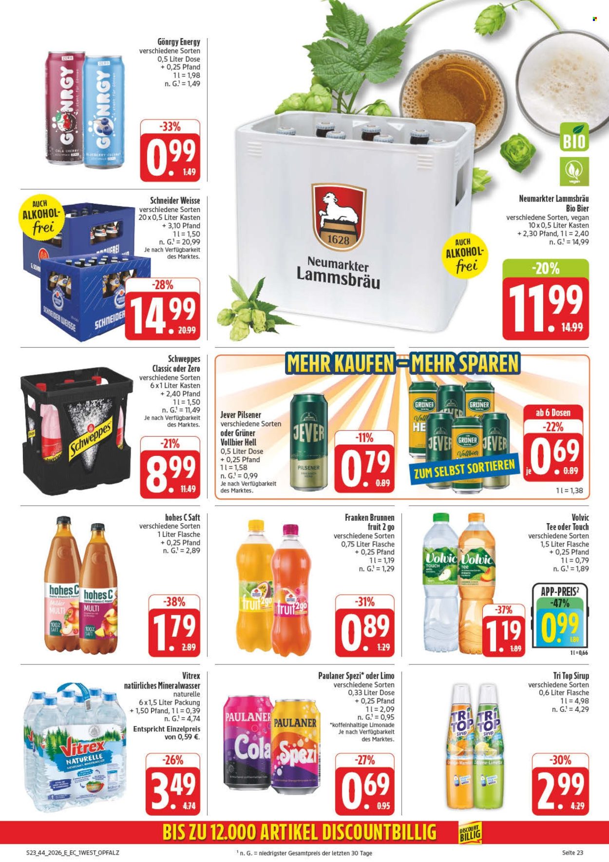 Edeka Prospekte  - 26.10.2026 - 31.10.2026. Seite 33