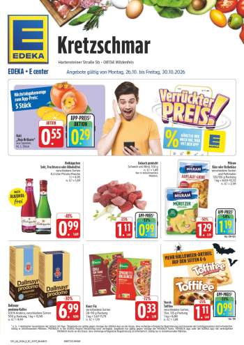 Prospekte Edeka - 26.10.2026 - 31.10.2026.