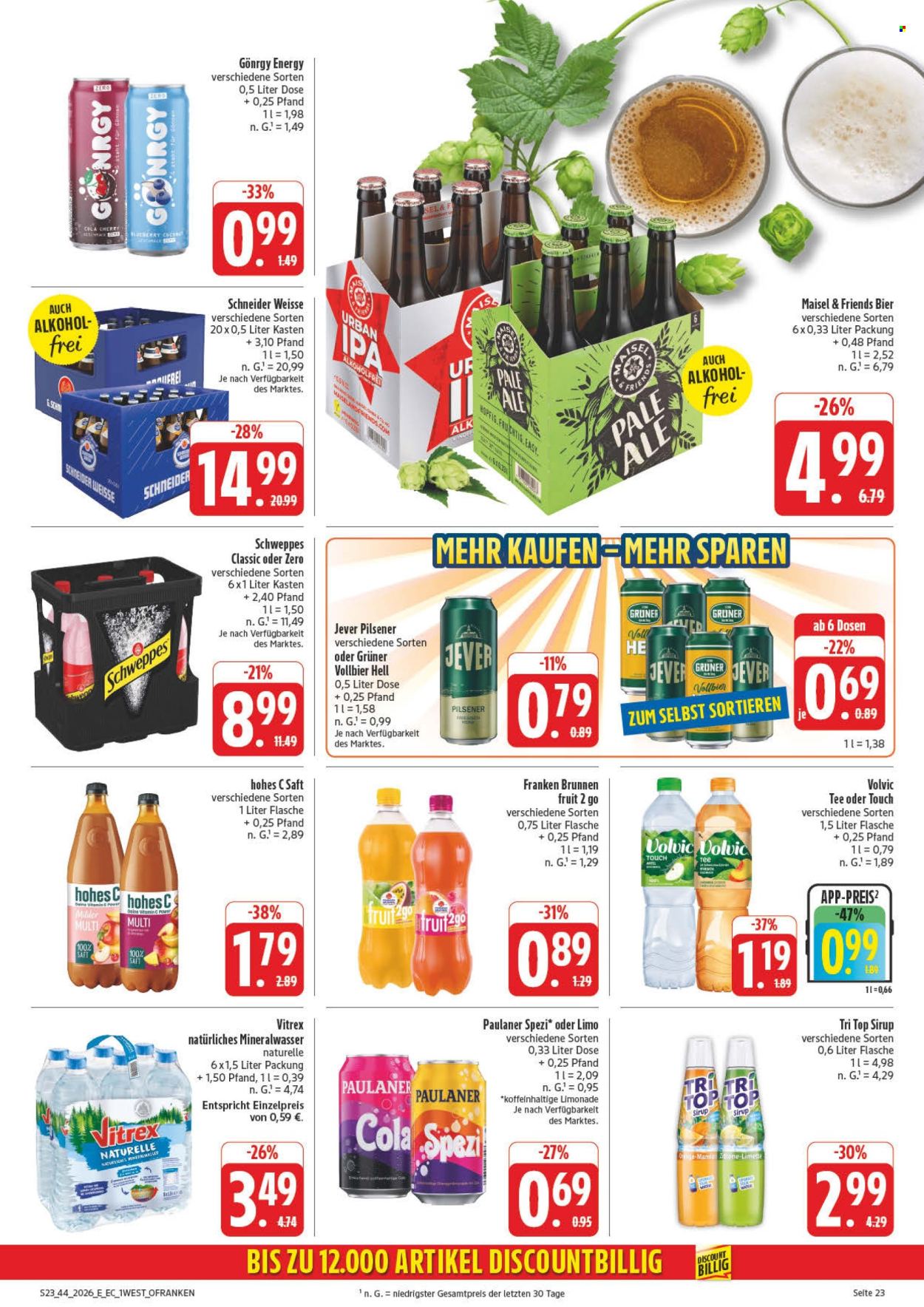 Edeka Prospekte  - 26.10.2026 - 31.10.2026. Seite 33