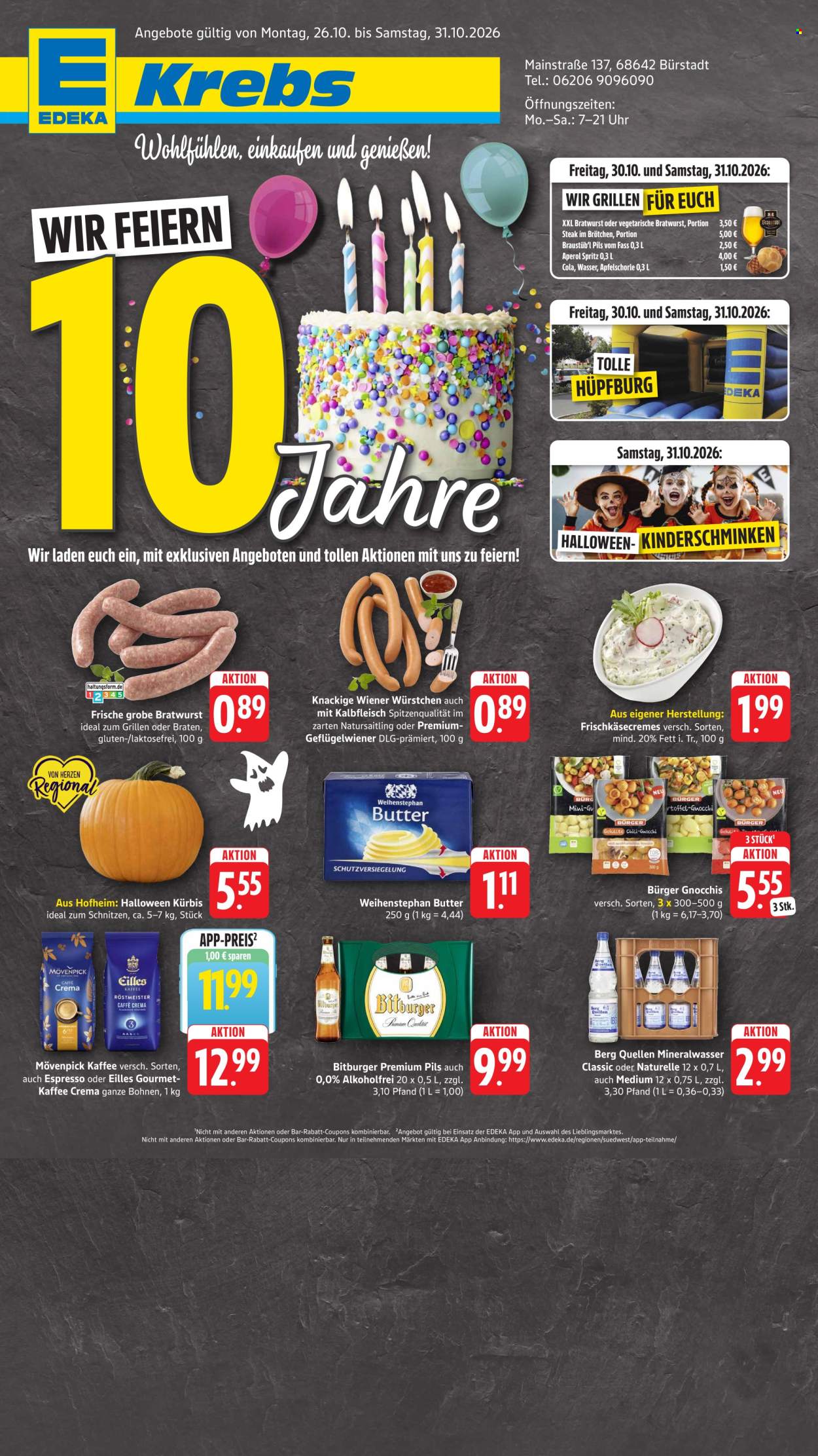 Edeka Prospekte  - 26.10.2026 - 31.10.2026. Seite 1
