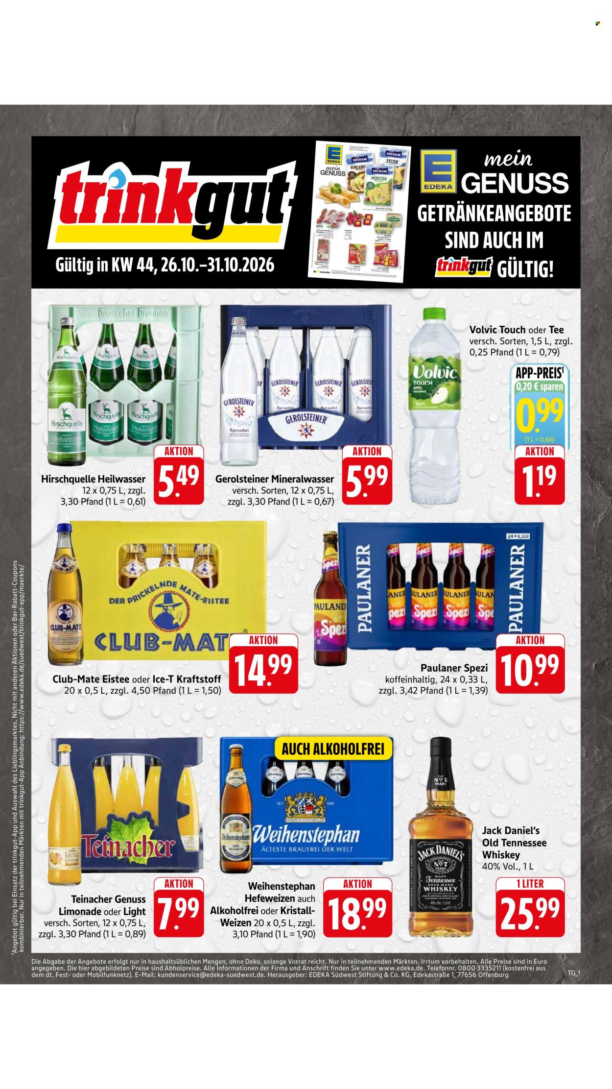 Edeka Prospekte  - 26.10.2026 - 31.10.2026. Seite 50