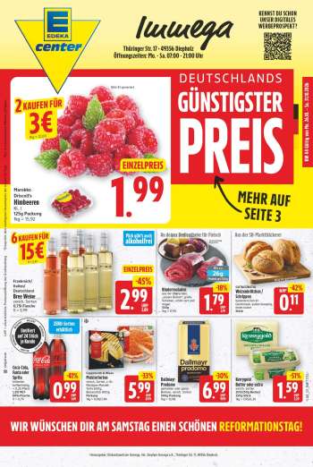 Prospekte E center - 26.10.2026 - 31.10.2026.