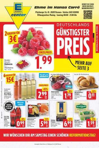 Prospekte E center - 26.10.2026 - 31.10.2026.