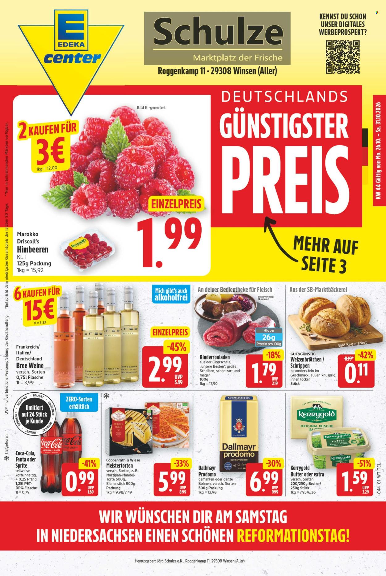 E center Prospekte  - 26.10.2026 - 31.10.2026. Seite 1