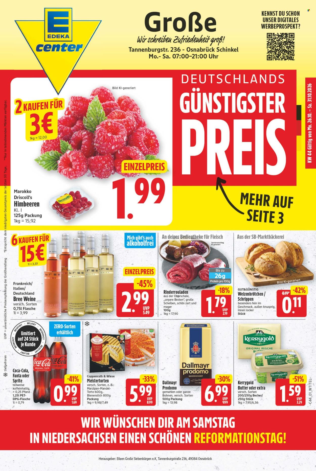 E center Prospekte  - 26.10.2026 - 31.10.2026. Seite 1