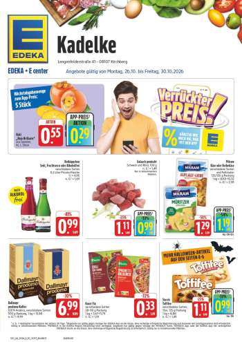 Prospekte Edeka - 26.10.2026 - 31.10.2026.