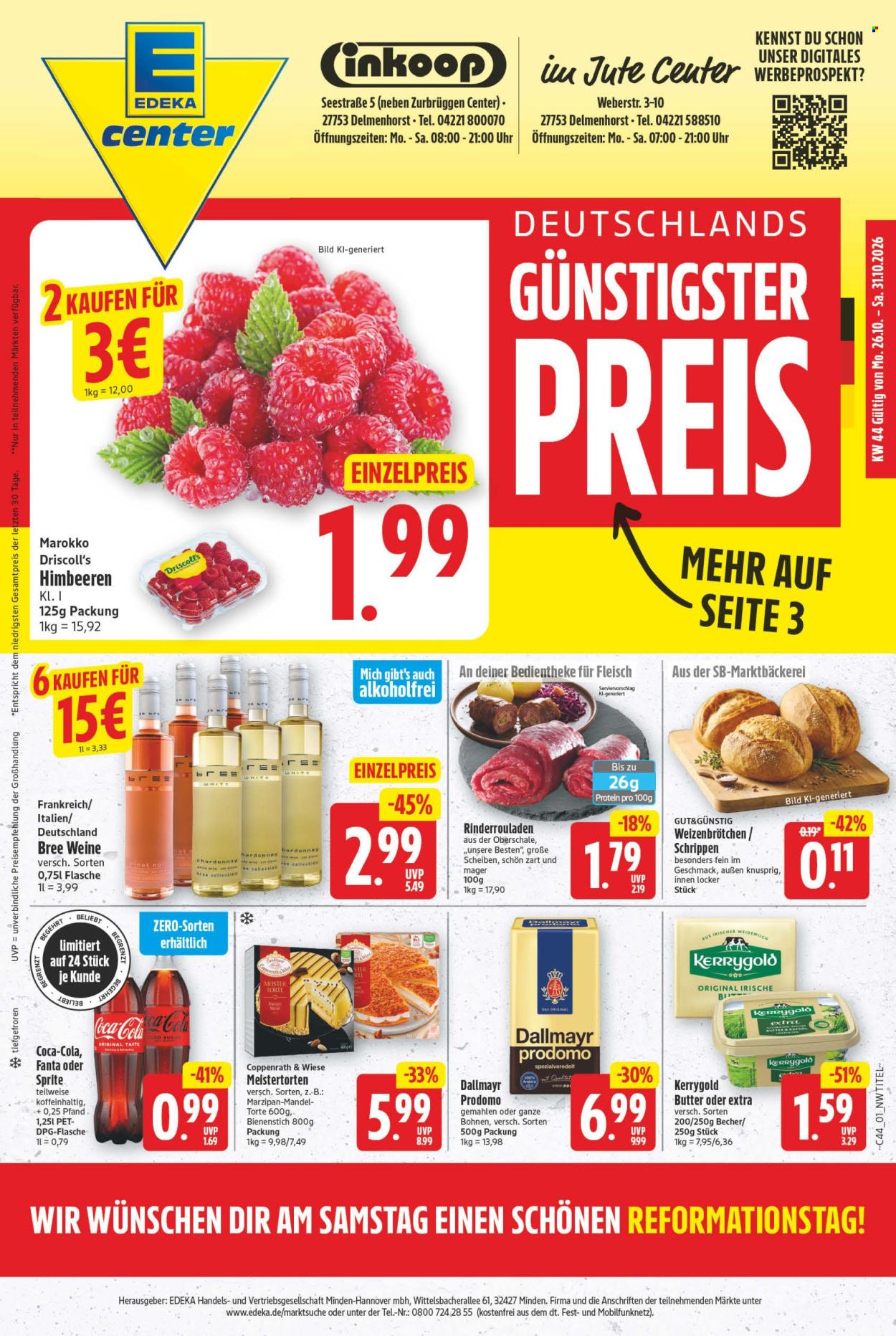 E center Prospekte  - 26.10.2026 - 31.10.2026. Seite 1