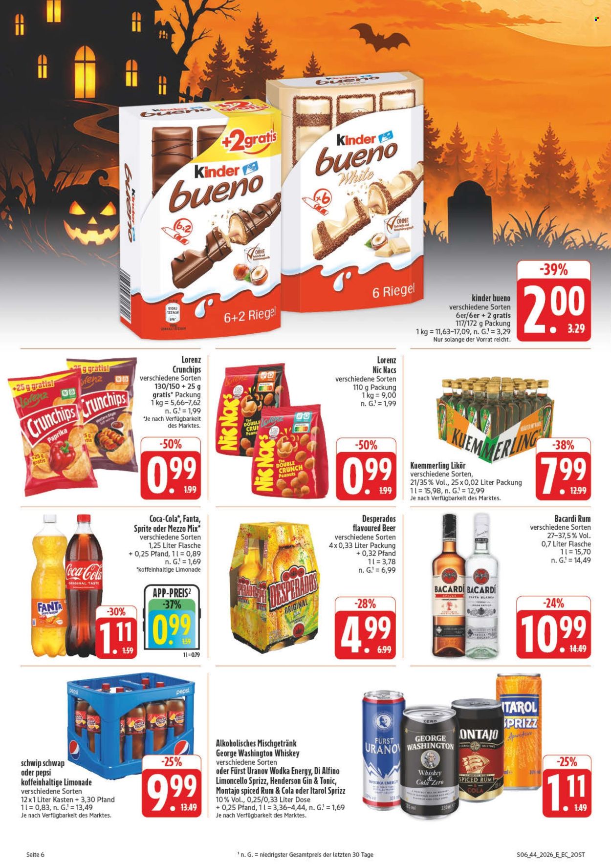 Edeka Prospekte  - 26.10.2026 - 31.10.2026. Seite 12