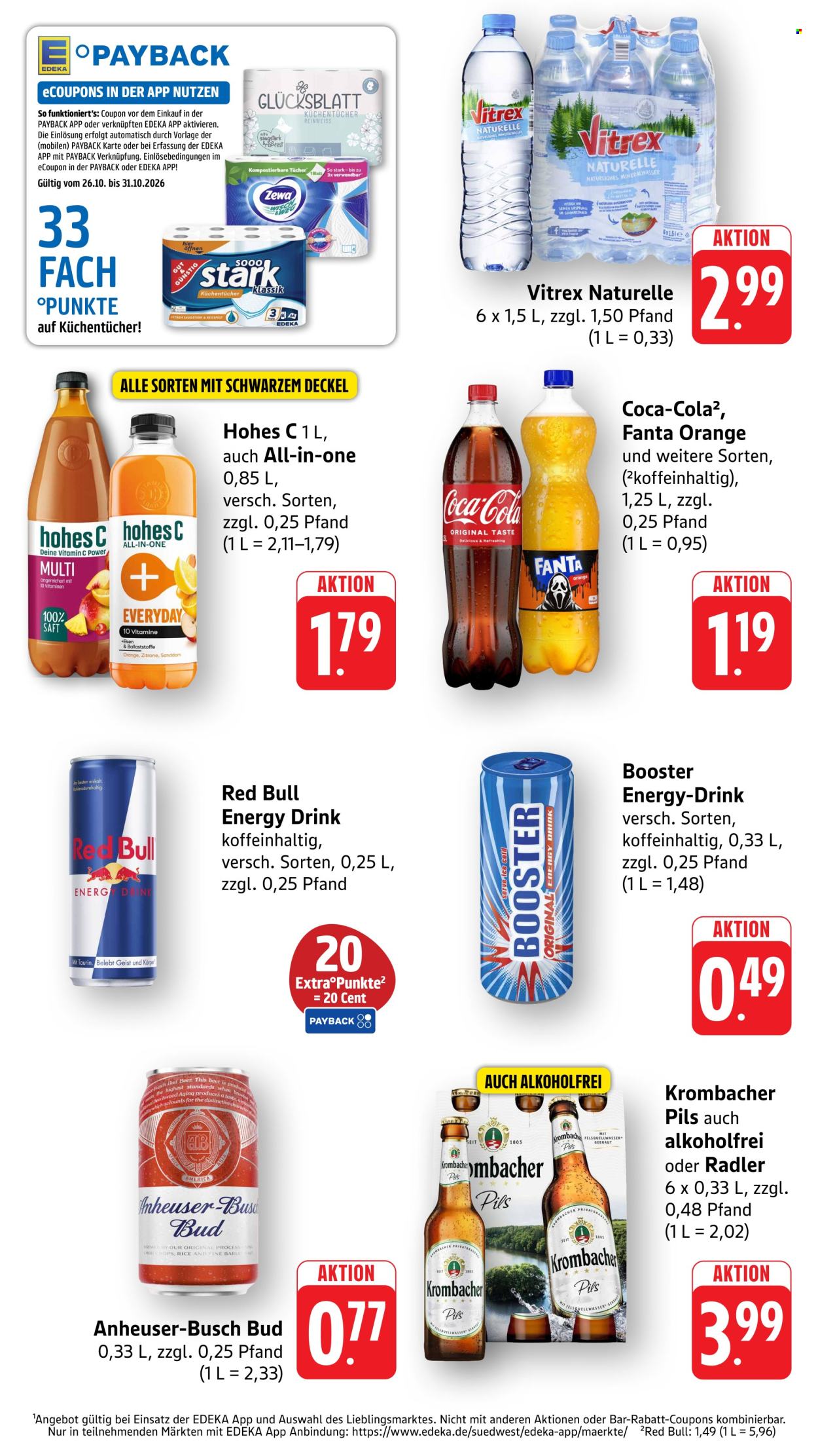 Edeka Prospekte  - 26.10.2026 - 31.10.2026. Seite 12