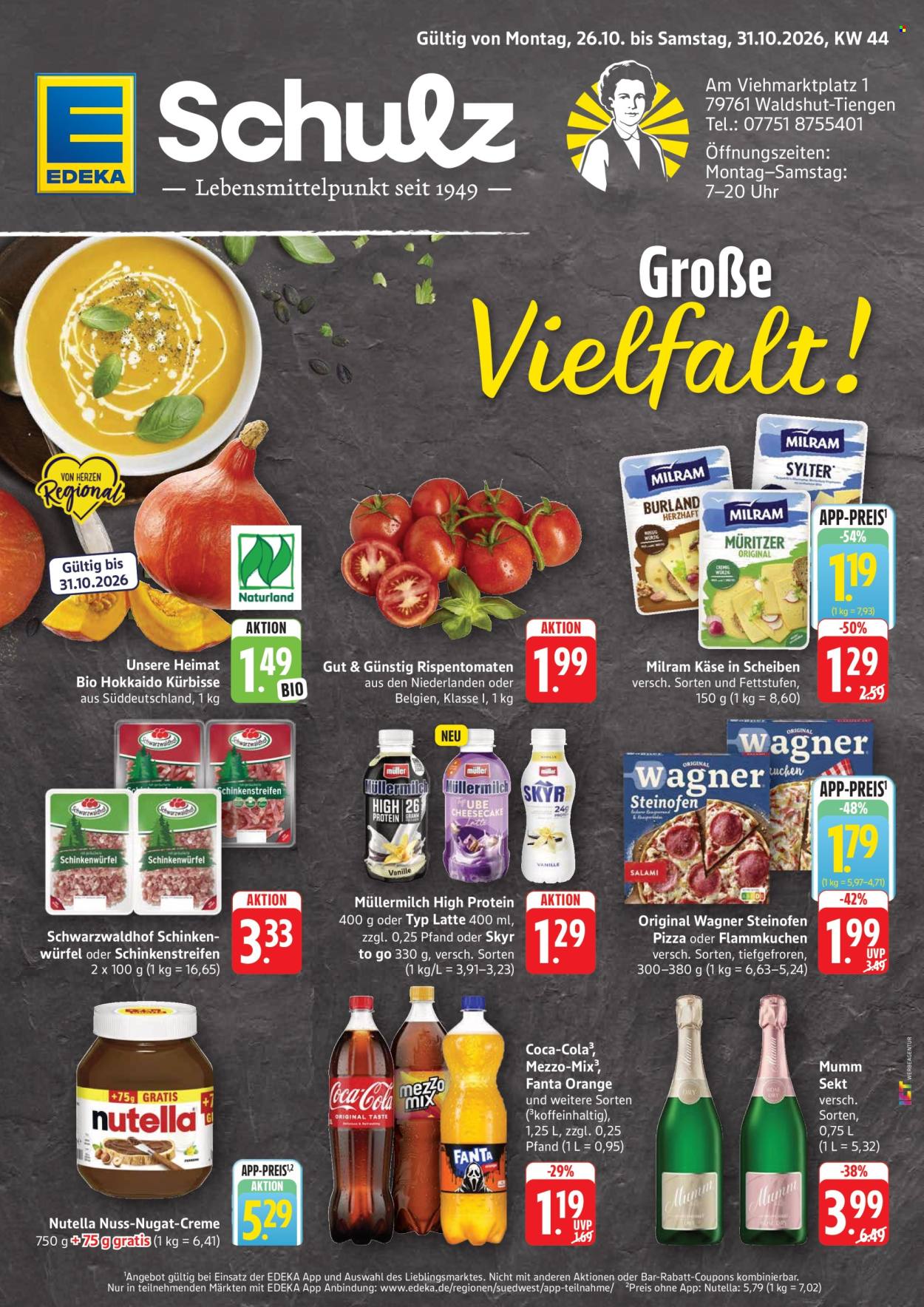 Edeka Prospekte  - 26.10.2026 - 31.10.2026. Seite 1