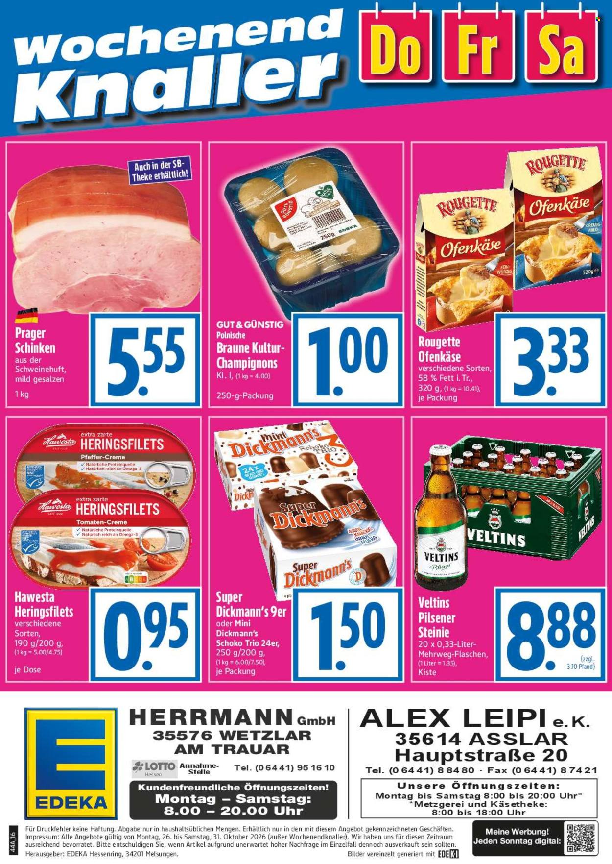 Edeka Prospekte  - 26.10.2026 - 31.10.2026. Seite 16