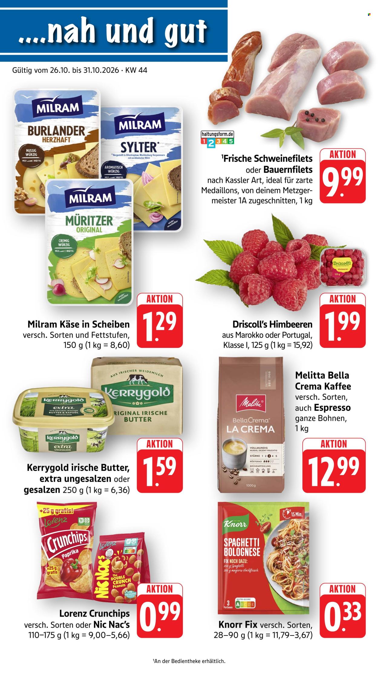 Edeka Prospekte  - 26.10.2026 - 31.10.2026. Seite 1