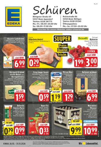 Prospekte Edeka - 26.10.2026 - 31.10.2026.