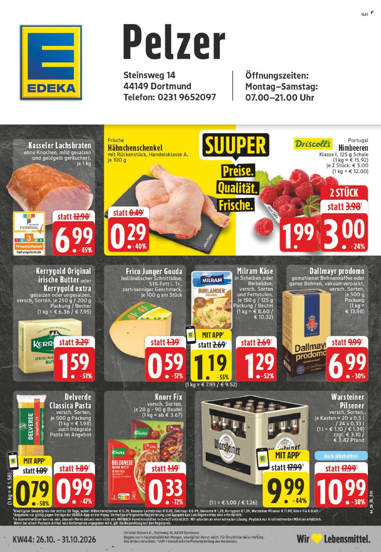 Edeka Prospekte  - 26.10.2026 - 31.10.2026. Seite 1