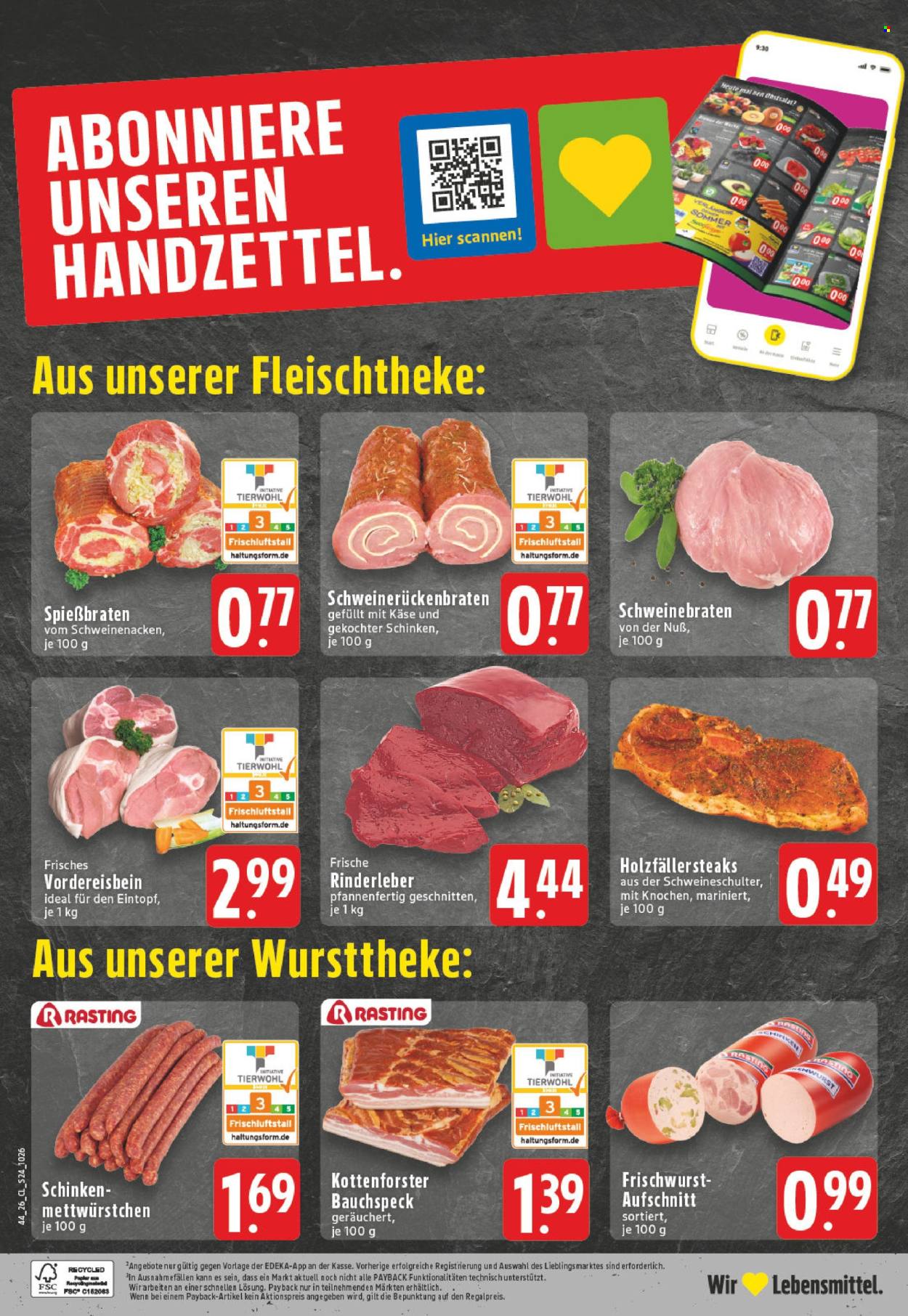Edeka Prospekte  - 26.10.2026 - 31.10.2026. Seite 26