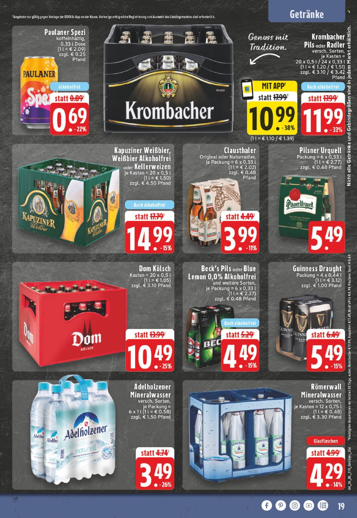 Edeka Prospekte  - 26.10.2026 - 31.10.2026. Seite 19