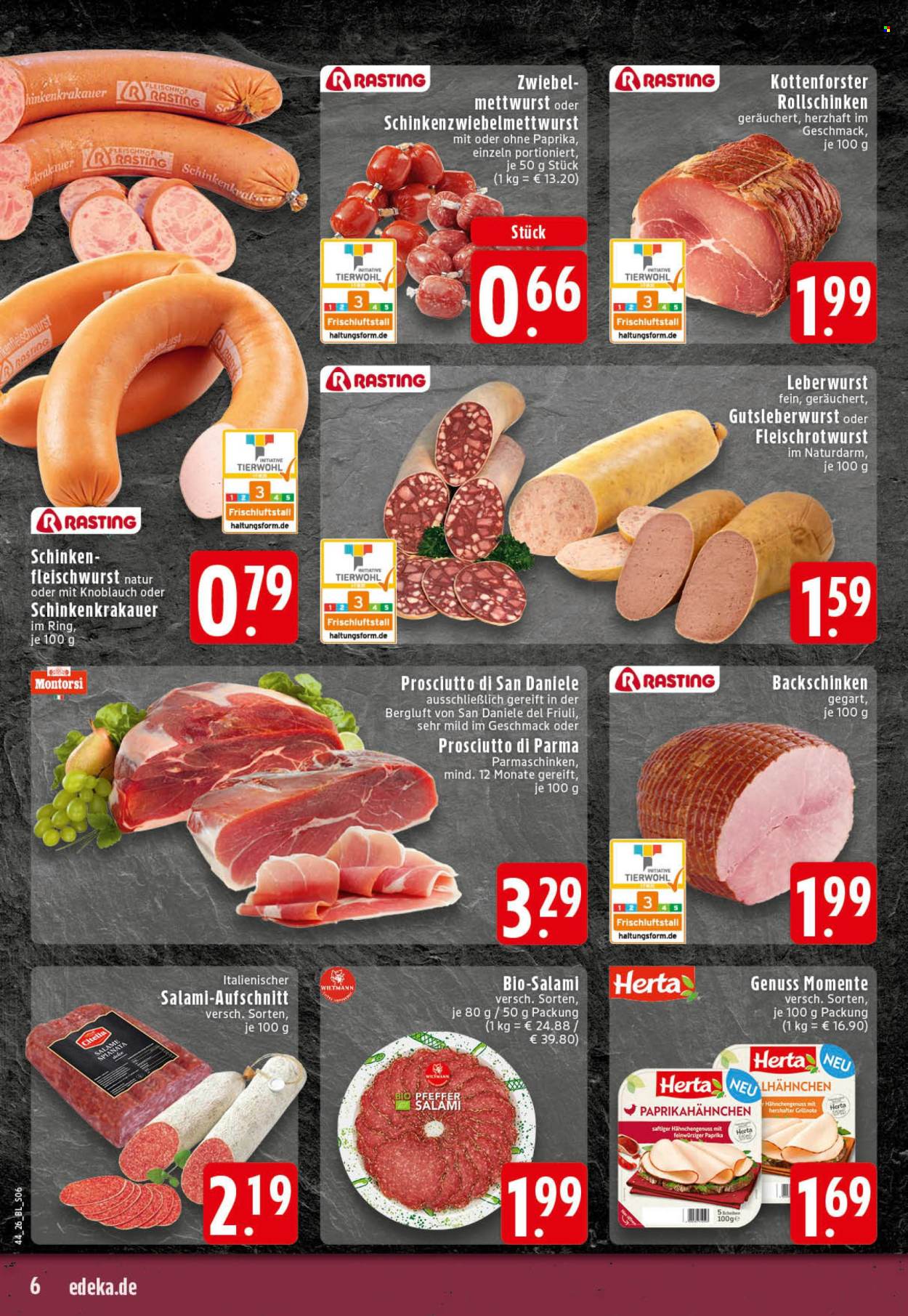 Edeka Prospekte  - 26.10.2026 - 31.10.2026. Seite 6