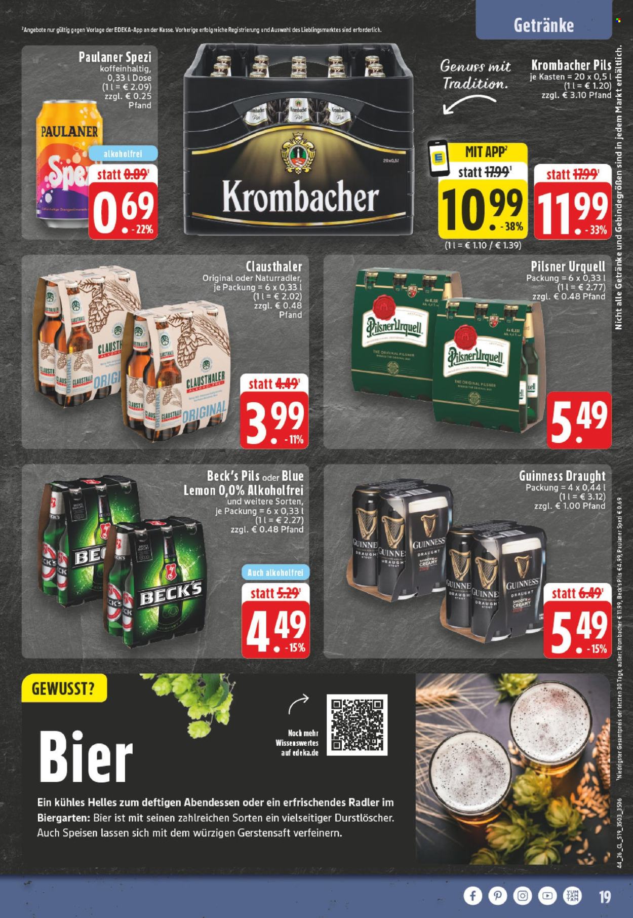 Edeka Prospekte  - 26.10.2026 - 31.10.2026. Seite 19