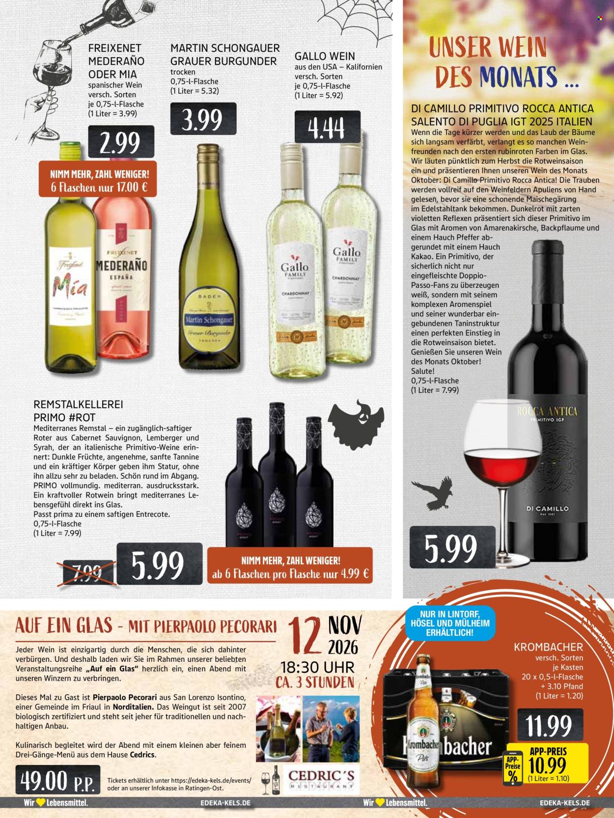 Edeka Prospekte  - 26.10.2026 - 31.10.2026. Seite 15