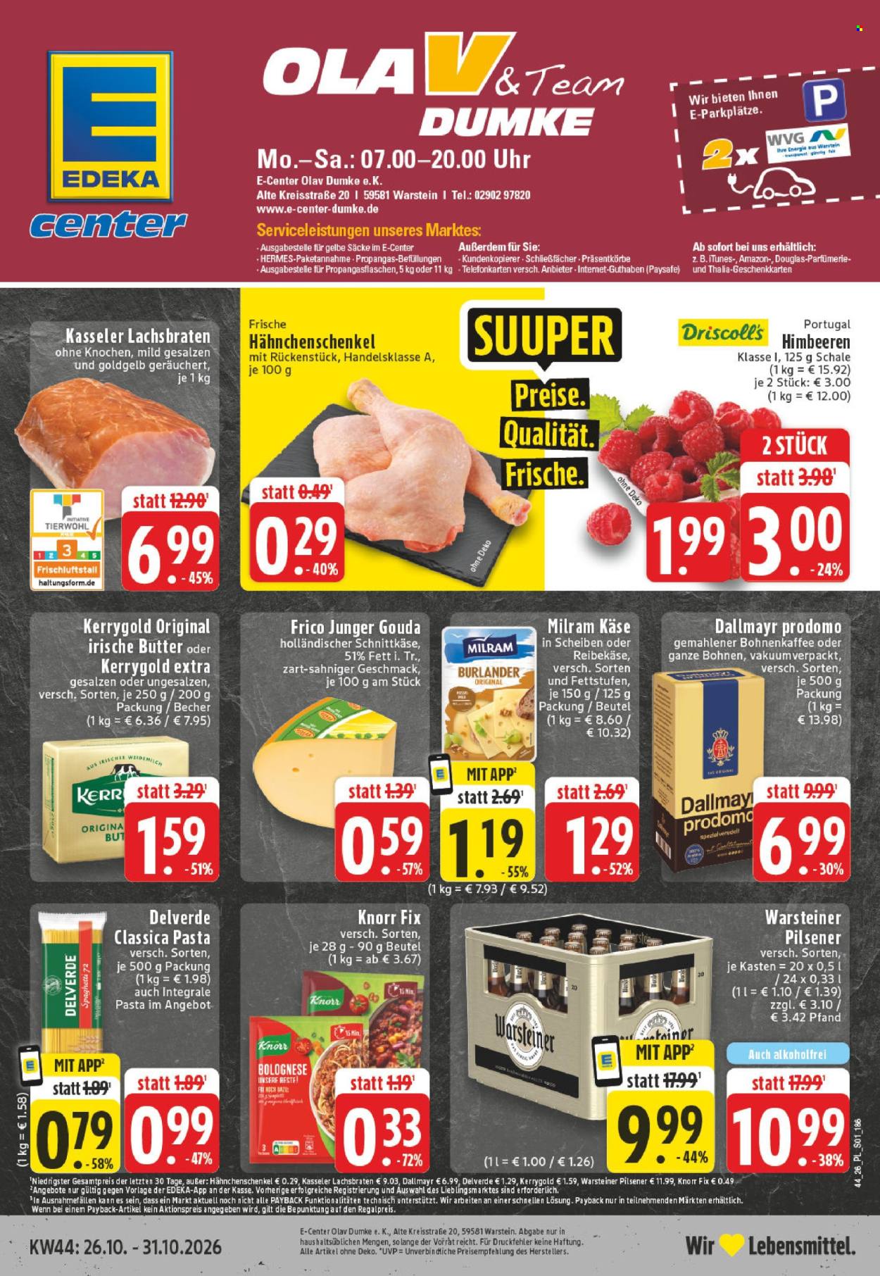 E center Prospekte  - 26.10.2026 - 31.10.2026. Seite 1