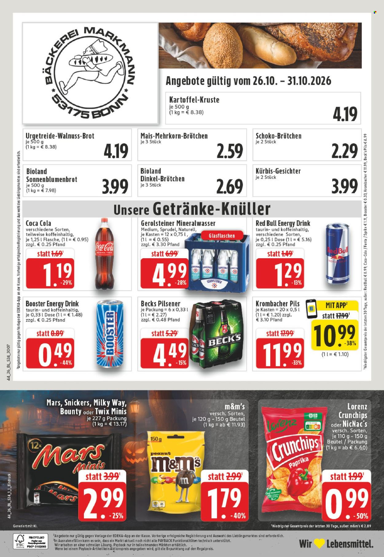 Edeka Prospekte  - 26.10.2026 - 31.10.2026. Seite 26