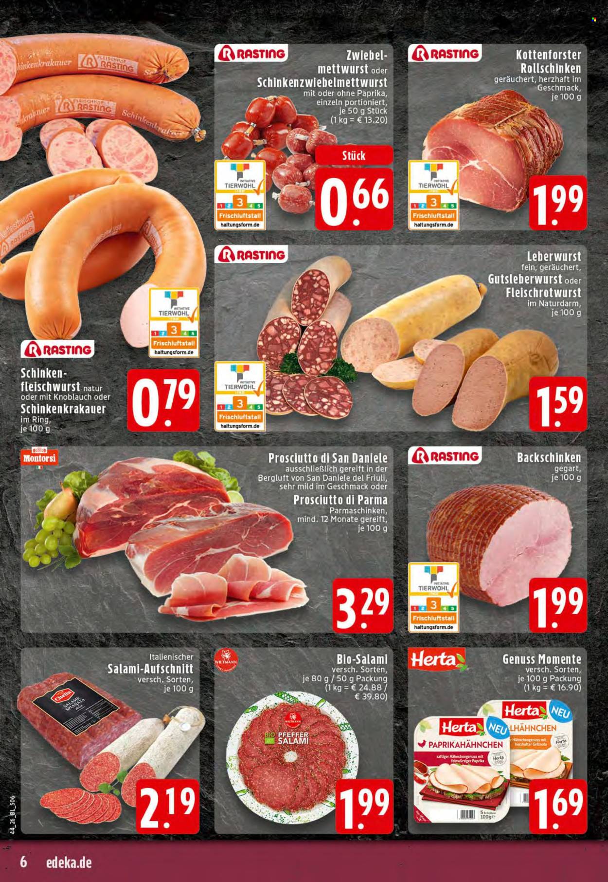 Edeka Prospekte  - 26.10.2026 - 31.10.2026. Seite 6