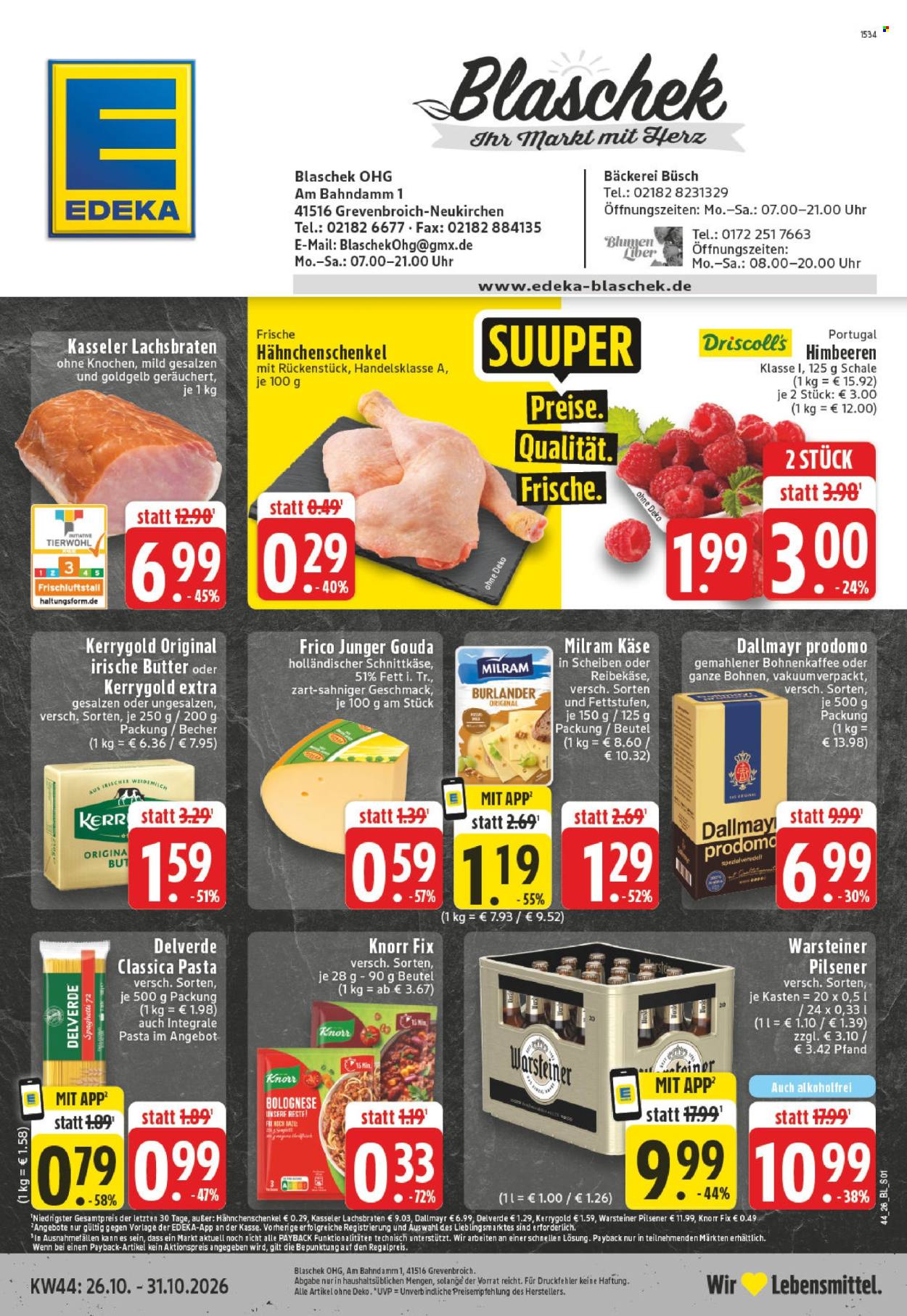 Edeka Prospekte  - 26.10.2026 - 31.10.2026. Seite 1