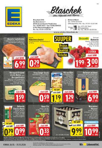 Prospekte Edeka - 26.10.2026 - 31.10.2026.