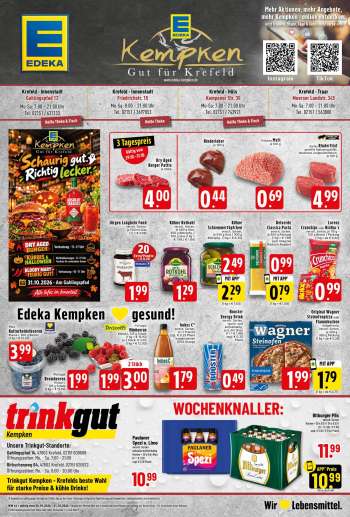 Prospekte Edeka - 26.10.2026 - 31.10.2026.
