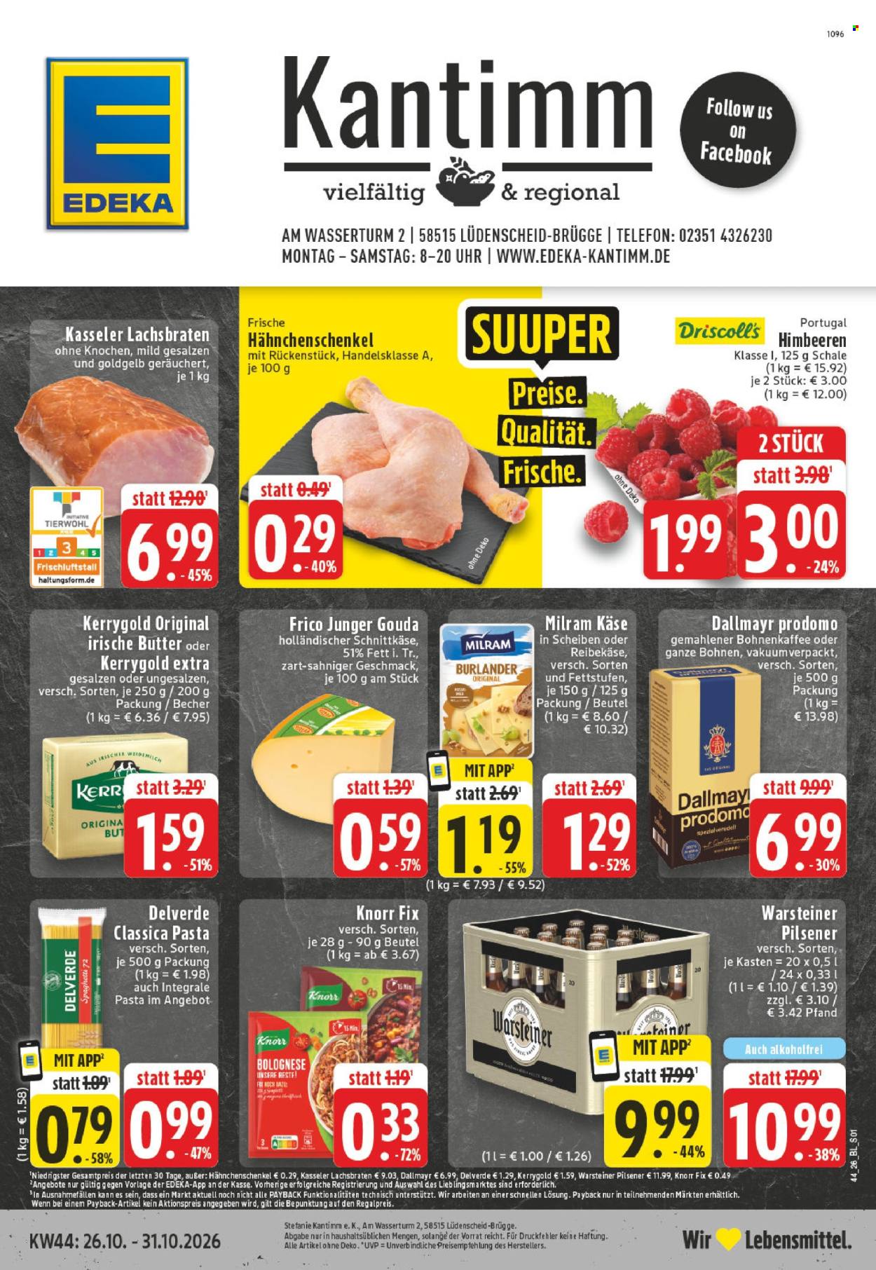 Edeka Prospekte  - 26.10.2026 - 31.10.2026. Seite 1