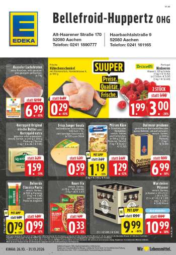 Prospekte Edeka - 26.10.2026 - 31.10.2026.