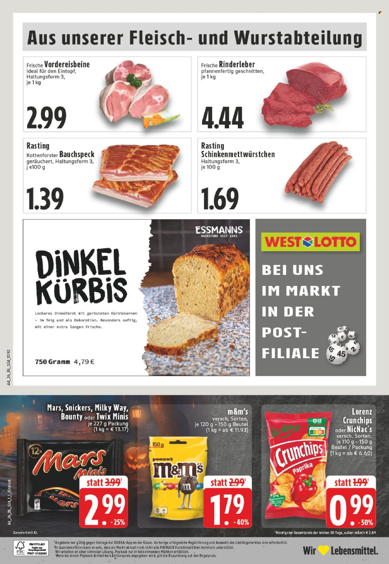 Edeka Prospekte  - 26.10.2026 - 31.10.2026. Seite 26