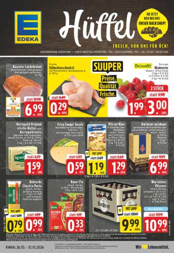 Prospekte Edeka - 26.10.2026 - 31.10.2026.