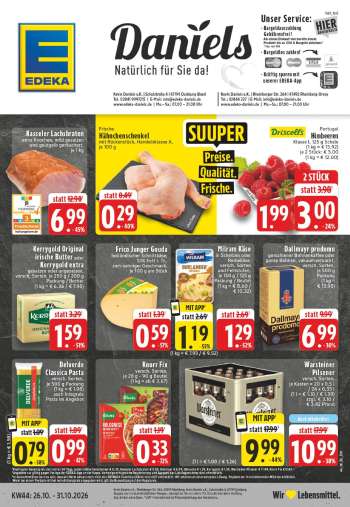 Prospekte Edeka - 26.10.2026 - 31.10.2026.