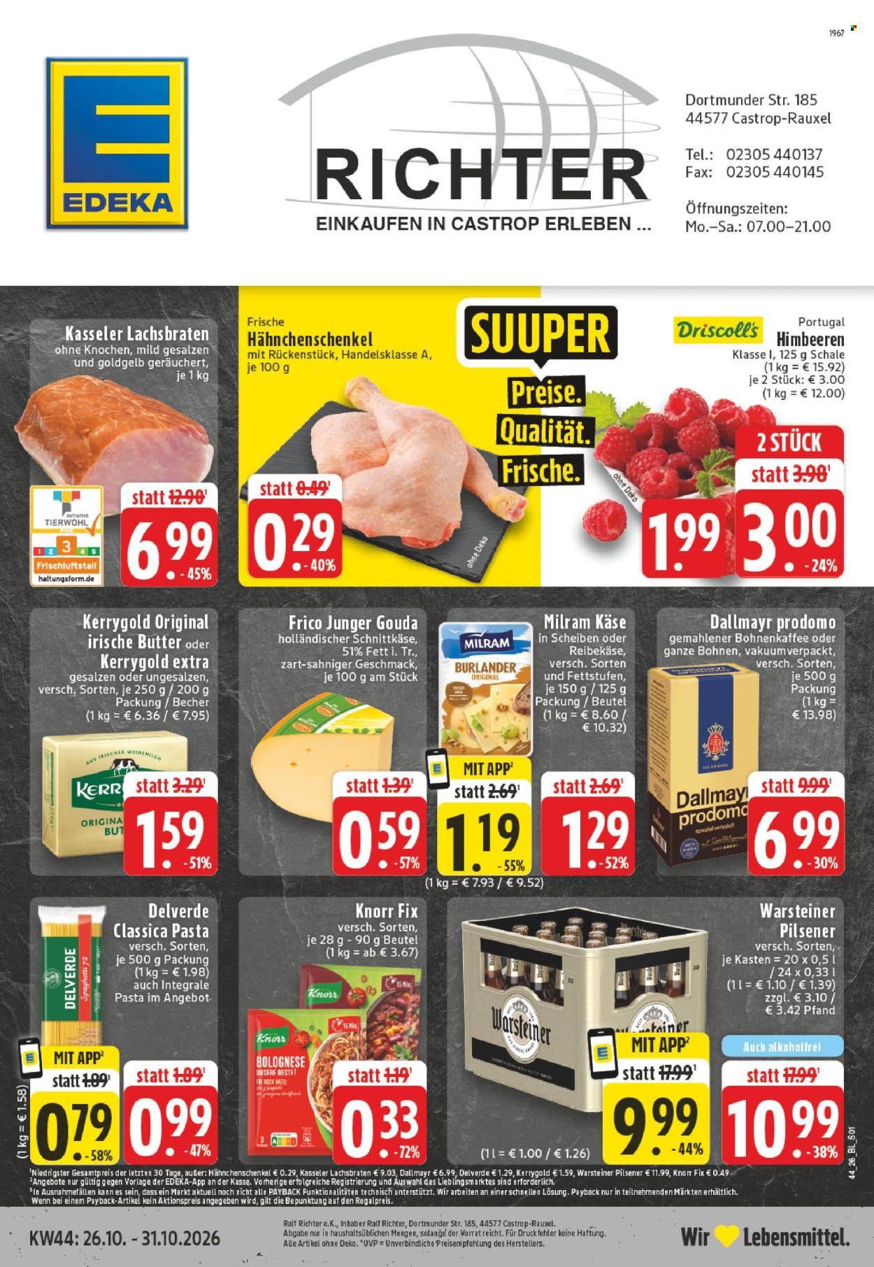 Edeka Prospekte  - 26.10.2026 - 31.10.2026. Seite 1