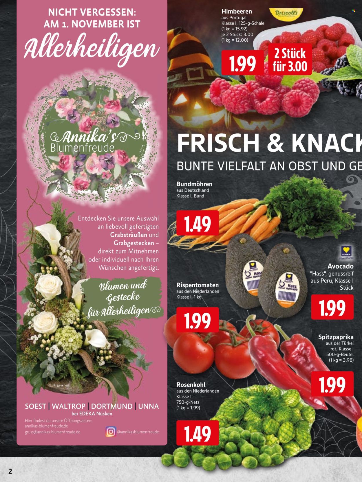 Edeka Prospekte  - 26.10.2026 - 31.10.2026. Seite 2