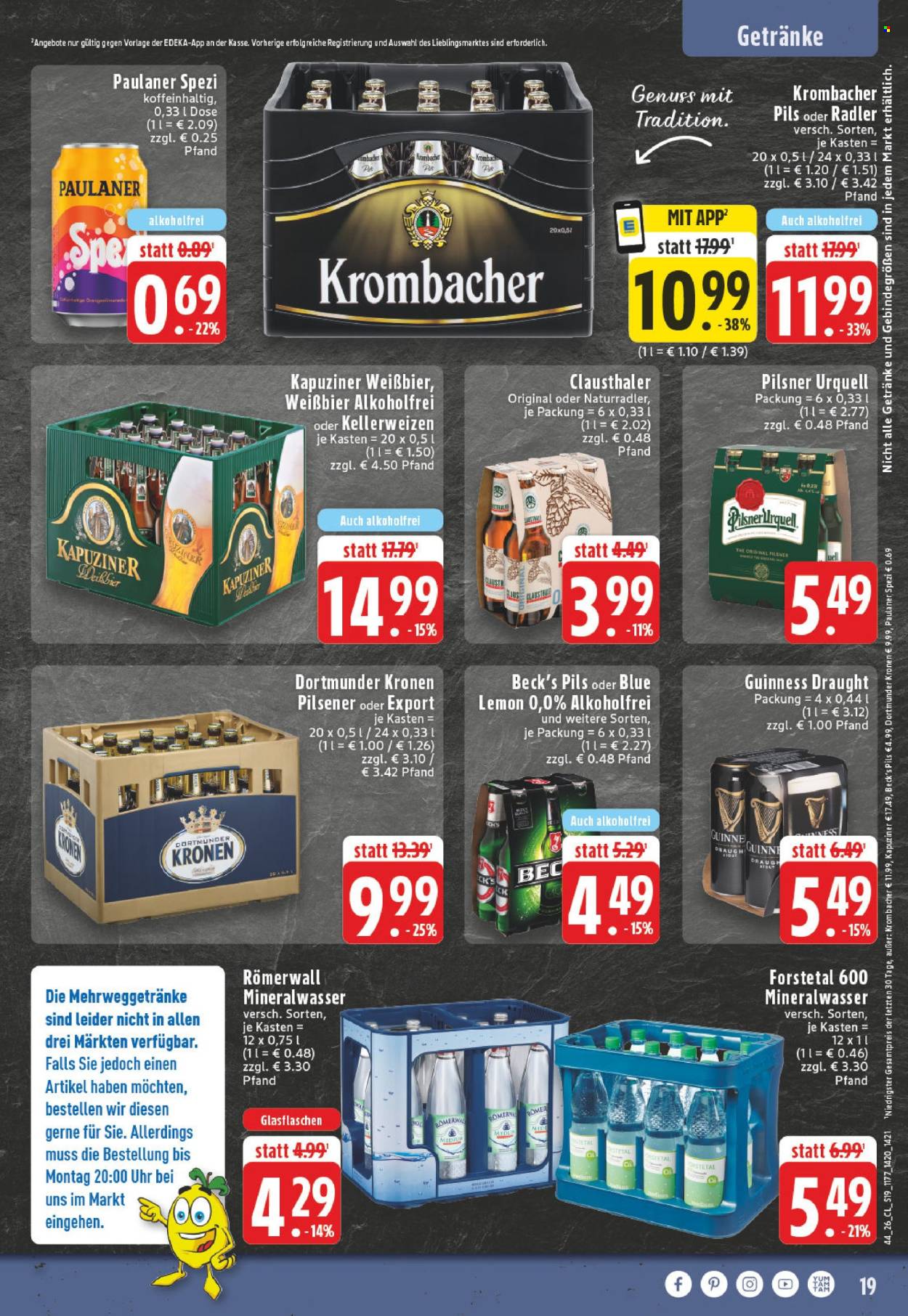 Edeka Prospekte  - 26.10.2026 - 31.10.2026. Seite 19