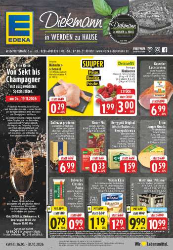 Prospekte Edeka - 26.10.2026 - 31.10.2026.